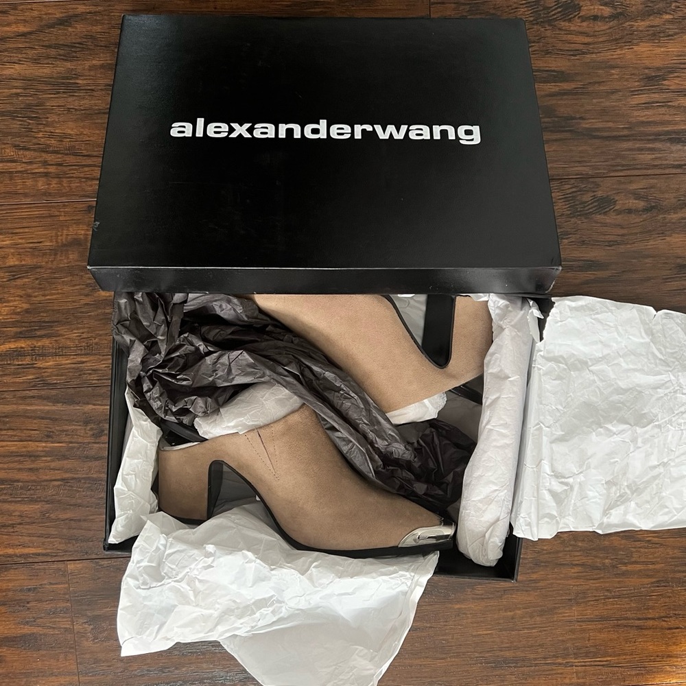 Alexander Wang Suede Mules